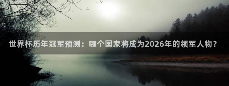 世界杯足球比赛:世界杯历年冠军预测:哪个国家将成为2026年的领军人物?